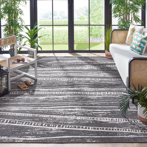 Safavieh Cottage 966 Power Loomed Indoor / Outdoor Rug Grey COT966F-8