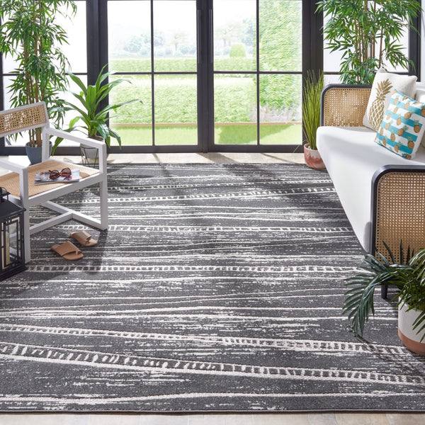 Safavieh Cottage 966 Power Loomed Indoor / Outdoor Rug Grey COT966F-8