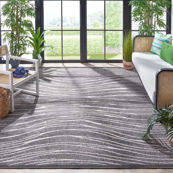 Safavieh Cottage 971 Power Loomed Indoor / Outdoor Rug Grey COT971F-9