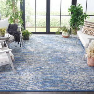 Safavieh Cottage 971 Power Loomed Indoor / Outdoor Rug Blue COT971N-9