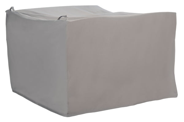Safavieh ROCKLIN 4 PC Outdoor Set Cover - Durable Grey Polyester, Weather-Resistant, Perfect Fit Protection! COV7007