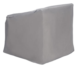 Safavieh VERNON Rocking Chair Cover - Durable Grey Outdoor Protection Against Weather, Dust & Debris COV7013