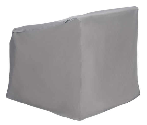 Safavieh VERNON Rocking Chair Cover - Durable Grey Outdoor Protection Against Weather, Dust & Debris COV7013