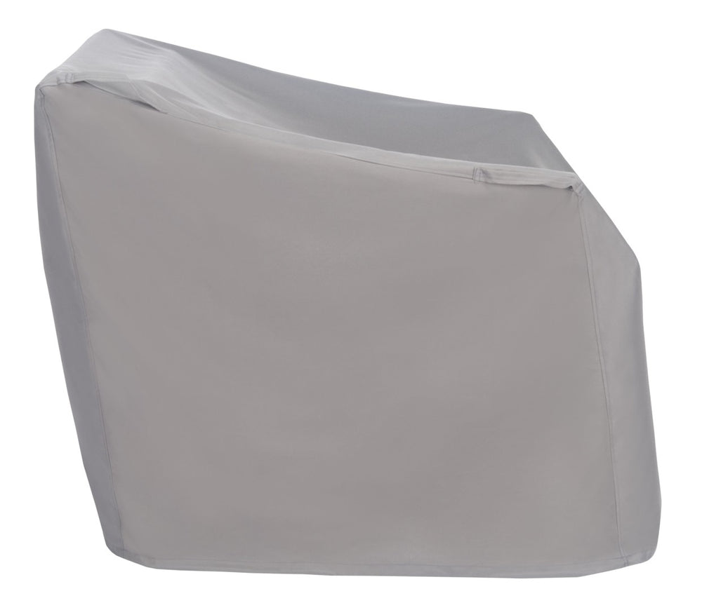 Safavieh VERNON Rocking Chair Cover - Durable Grey Outdoor Protection Against Weather, Dust & Debris COV7013