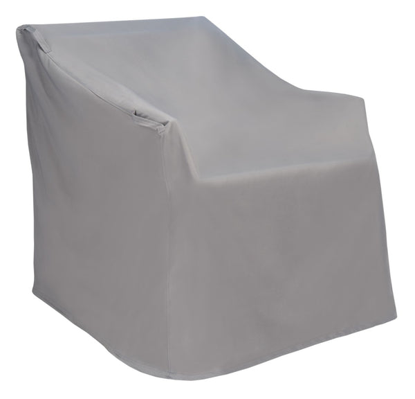 Safavieh VERNON Rocking Chair Cover - Durable Grey Outdoor Protection Against Weather, Dust & Debris COV7013