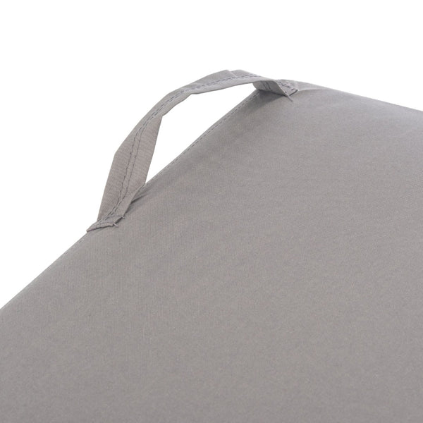 Safavieh NEWPORT Lounge Chair Cover - Heavy-Duty Grey Protection Against Weather, UV & Debris for Outdoors COV7022