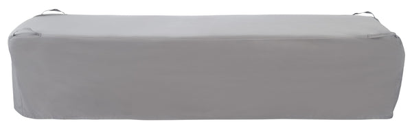 Safavieh NEWPORT Lounge Chair Cover - Heavy-Duty Grey Protection Against Weather, UV & Debris for Outdoors COV7022