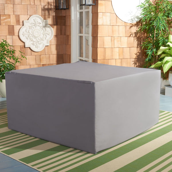 Safavieh ALDA 4-Piece Outdoor Furniture Cover in Grey – Durable, Weather-Resistant Protection for Year-Round Use COV7033