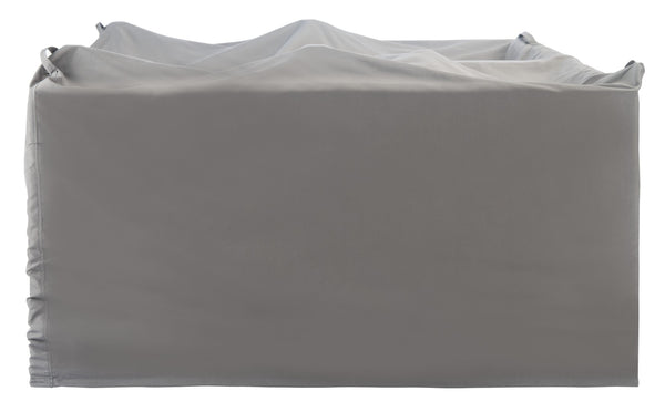 Safavieh CHASTON 4-Piece Outdoor Living Set Cover - Weather-Resistant Grey Protection for Your Furniture COV7044