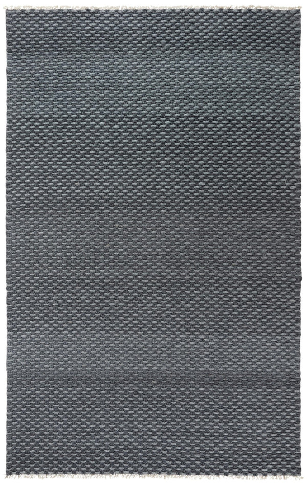 Rizzy Capri CPI102 Hand Woven Casual Polyester/Wool Blend Rug Gray 8'6" x 11'6"