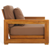 Safavieh Montford Brazilian Teak Armchair Natural Teak / Brown CPT1000C