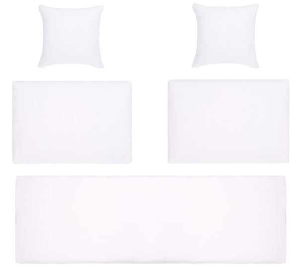 Safavieh Montford Brazilian Teak 2-Seat Bench Natural Teak / Dark Brown CPT1003D