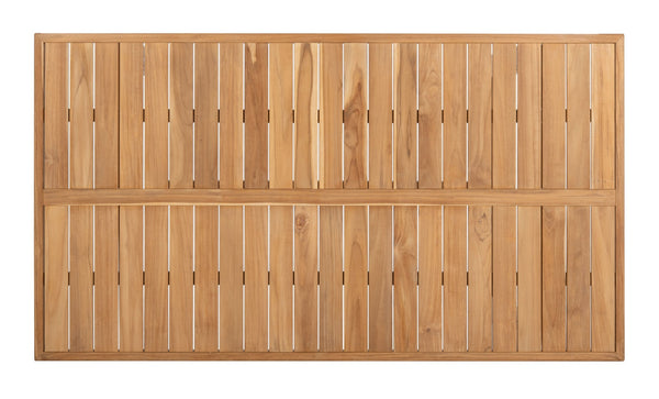 Safavieh MONTFORD Brazilian Teak Dining Table - Elegant Outdoor Furniture for Family Gatherings & Intimate Meals CPT1005A