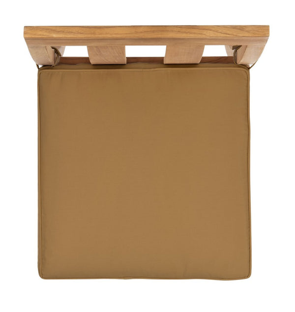 Safavieh Montford Brazilian Teak Dining Chair Natural Teak / Brown CPT1006B-SET2