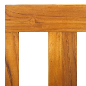 Safavieh MONTFORD Brazilian Teak Dining Chair for Stylish Outdoor Spaces - Elegant Comfort & Minimalist Design Natural / Dark Brown CPT1006C-SET2