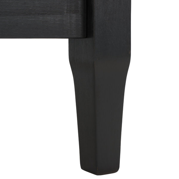 Safavieh Martinique Wood Patio Armchair - Elegant Black Eucalyptus Design With Cozy Olefin Upholstery Black ,White Wood ,Fabric ,Foam Cpt1011e