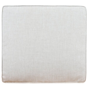 Safavieh Martinique Teak Patio Armchair - Coastal Villa Elegance With Timeless Design For Outdoor Living White ,Natural Teak Wood ,Fabric ,Foam Cpt1011h