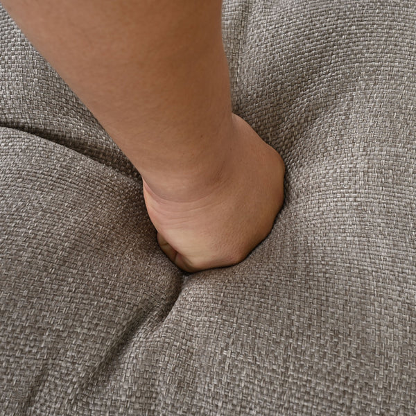 Safavieh Martinique Teak Patio Armchair - Coastal Villa Elegance With Timeless Design For Outdoor Living Natural Teak ,Taupe Wood ,Fabric ,Foam Cpt1011i