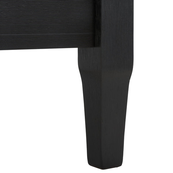 Safavieh Martinique Patio Loveseat - Luxurious Black Eucalyptus Frame & Plush Olefin Cushions For Outdoors Black ,White Wood ,Fabric ,Foam Cpt1012e