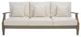 Martinique Wood Patio Sofa