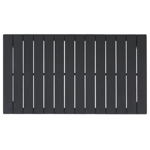 Safavieh Martinique Wood Patio Coffee Table Black CPT1014C