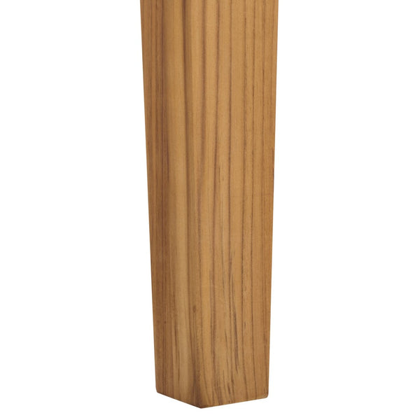 Safavieh MARTINIQUE Teakwood Patio Coffee Table - Elegant Outdoor Centerpiece for Stylish Gatherings & Relaxation Natural Teak CPT1014D