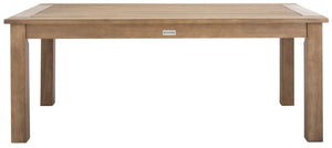 Safavieh SANTA CRUZ Patio Coffee Table - Elegant Eucalyptus Design for Stylish Outdoor Spaces & Relaxation CPT1016A