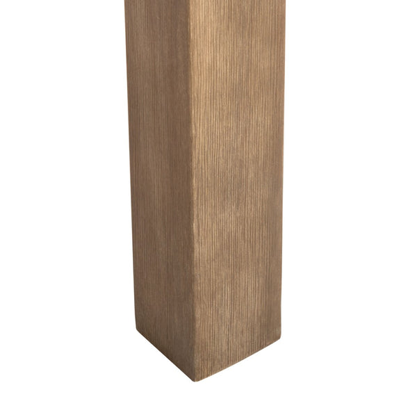 Safavieh SANTA CRUZ Patio Coffee Table - Elegant Eucalyptus Design for Stylish Outdoor Spaces & Relaxation CPT1016A