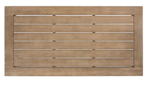 Safavieh SANTA CRUZ Patio Coffee Table - Elegant Eucalyptus Design for Stylish Outdoor Spaces & Relaxation CPT1016A