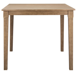 Safavieh SAN SALVADOR Patio Bar Table – Rustic Natural Wood, Perfect for Outdoor Social Gatherings & Decor CPT1019A