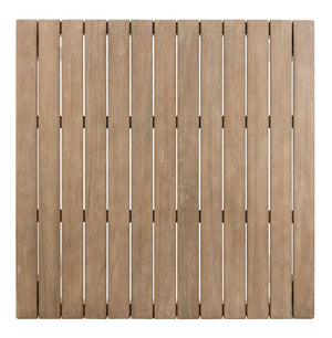Safavieh SAN SALVADOR Patio Bar Table – Rustic Natural Wood, Perfect for Outdoor Social Gatherings & Decor CPT1019A