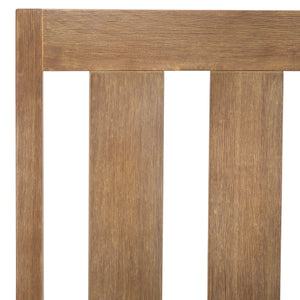 Safavieh San Salvador Patio Counter Stools - Stylish Eucalyptus Wood Design For Outdoor Entertaining Fun Natural ,Brown Wood ,Cushion Cpt1020b-set2