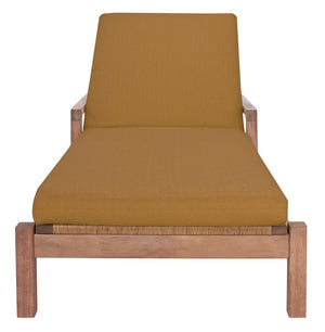 Safavieh Donnamaria Wicker Sun Lounger Natural / Brown CPT1027B
