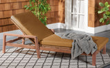 Safavieh Donnamaria Wicker Sun Lounger Natural / Brown CPT1027B