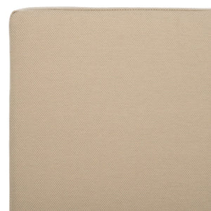 Safavieh Vincent Chaise Lounge Chair – Luxurious Comfort With Adjustable Cushions For Stylish Outdoor Relaxation Natural ,Tan Wood ,Fabric ,Foam Cpt1043e