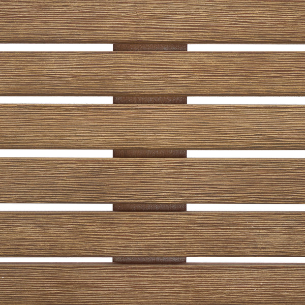 Safavieh Tortuga Eucalyptus Patio Coffee Table - Stylish, Durable Design For Outdoor Entertaining Bliss Natural Wood Cpt1046a