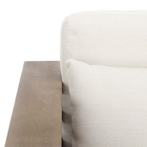 Safavieh Tortuga Eucalyptus Patio Coffee Table - Stylish, Durable Design For Outdoor Spaces & Gatherings Natural ,White Wood ,Fabric ,Foam Cpt1047a