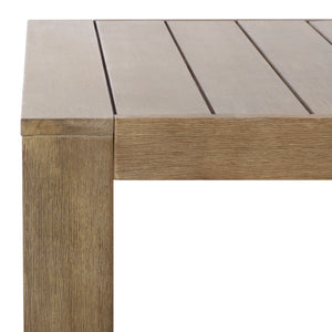 Safavieh Santiago Eucalyptus Patio Coffee Table - Elevate Your Outdoor Space With Timeless Elegance And Durability Natural Wood Cpt1049a