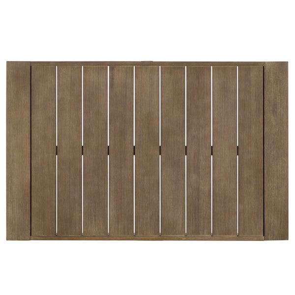 Safavieh Santiago Eucalyptus Patio Coffee Table - Elevate Your Outdoor Space With Timeless Elegance And Durability Natural Wood Cpt1049a