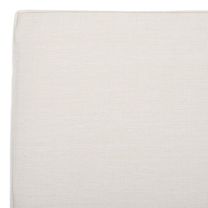 Safavieh Blanquilla Eucalyptus Chaise Lounge - Luxurious Outdoor Seating With Durable Olefin Upholstery Natural ,Beige Wood ,Fabric ,Foam Cpt1056a