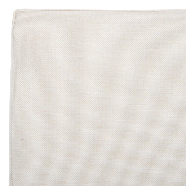 Safavieh Blanquilla Eucalyptus Chaise Lounge - Luxurious Outdoor Seating With Durable Olefin Upholstery Natural ,Beige Wood ,Fabric ,Foam Cpt1056a