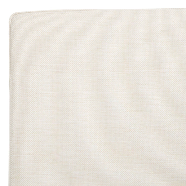 Safavieh Barbados Eucalyptus Chaise Lounge Outdoor - Relax In Style With Sustainable Elegance For Your Patio Natural ,Beige Wood ,Fabric ,Foam Cpt1057a