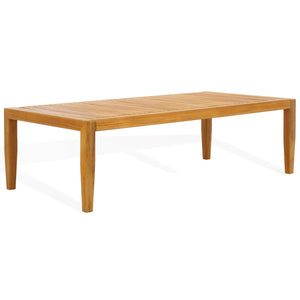 Safavieh Samoa Brazilian Teak Patio Coffee Table - Elegant Outdoor Centerpiece For Relaxation And Style Natural Wood Cpt1059a