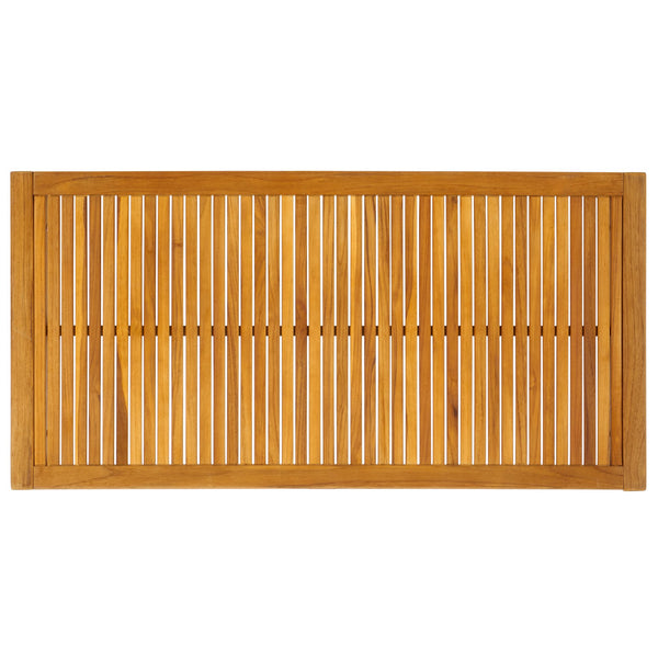 Safavieh Samoa Brazilian Teak Patio Coffee Table - Elegant Outdoor Centerpiece For Relaxation And Style Natural Wood Cpt1059a