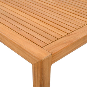 Safavieh Samoa Brazilian Teak Patio Accent Table – Elegant Outdoor Furniture For Stylish Gatherings And Relaxation Natural Wood Cpt1060a