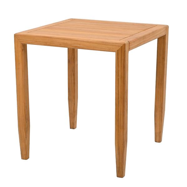 Safavieh Samoa Brazilian Teak Patio Accent Table – Elegant Outdoor Furniture For Stylish Gatherings And Relaxation Natural Wood Cpt1060a
