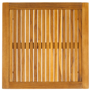 Safavieh Samoa Brazilian Teak Patio Accent Table – Elegant Outdoor Furniture For Stylish Gatherings And Relaxation Natural Wood Cpt1060a