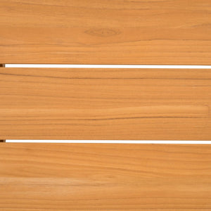 Safavieh Leilani Brazilian Teak Rectangular Coffee Table Solid Hardwood Low Profile Living Room CPT1079A