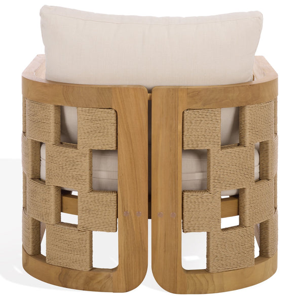 Skipper Teak & Hand‑Twisted Hyacinth Patio Chair — Durable Outdoor Seating With Ergonomic Comfort And Timeless Style