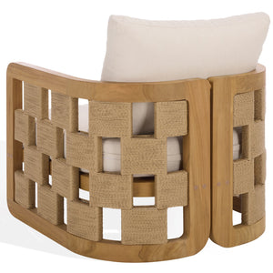 Skipper Teak & Hand‑Twisted Hyacinth Patio Chair — Durable Outdoor Seating With Ergonomic Comfort And Timeless Style